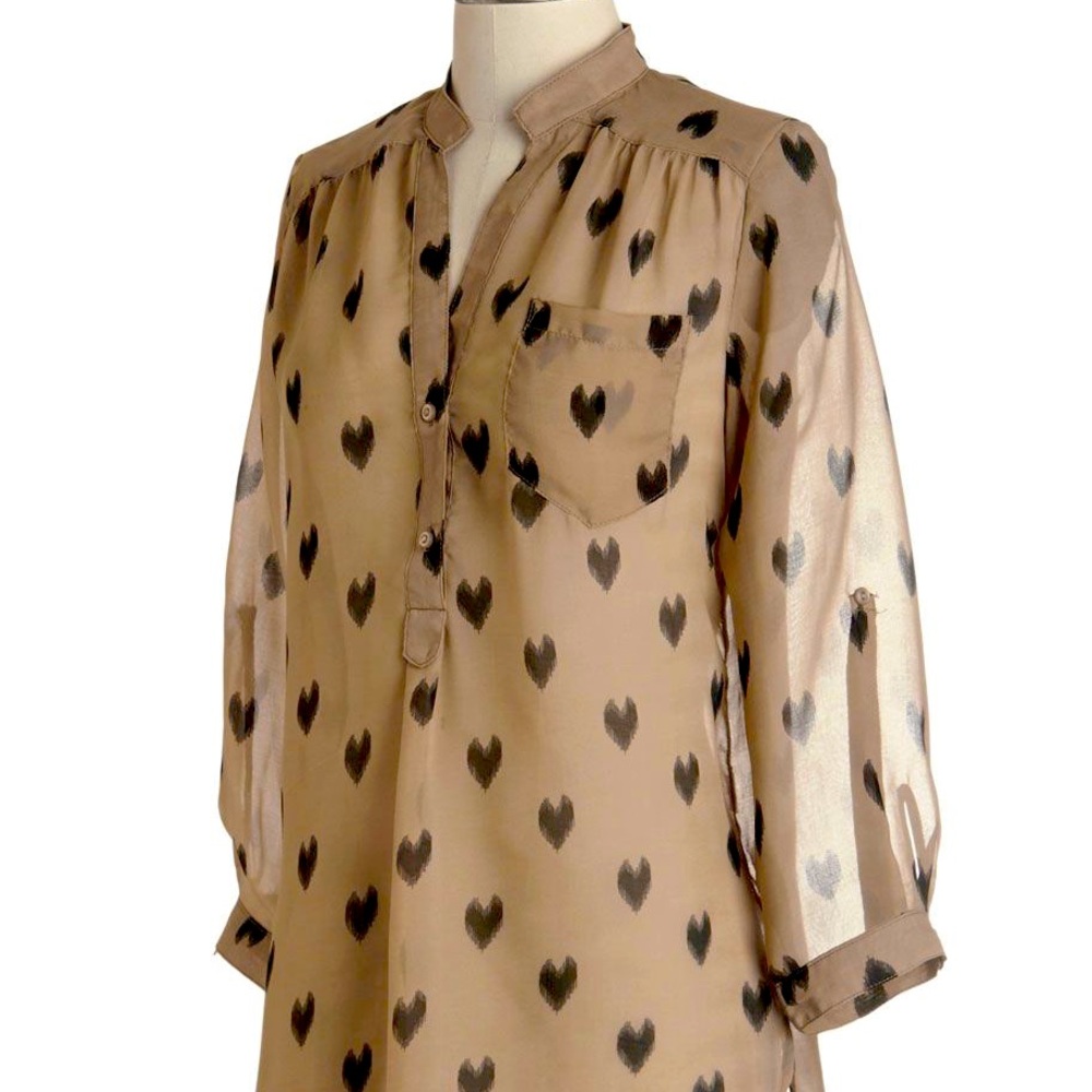 ModCloth love ballad tunic top